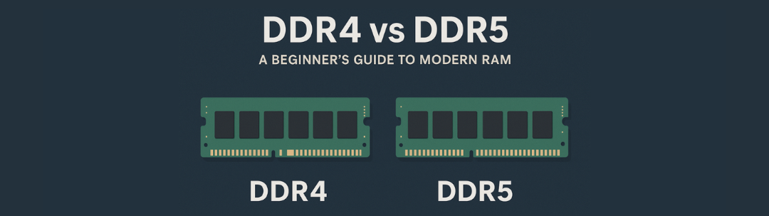 DDR4 and DDR5 RAM comparison